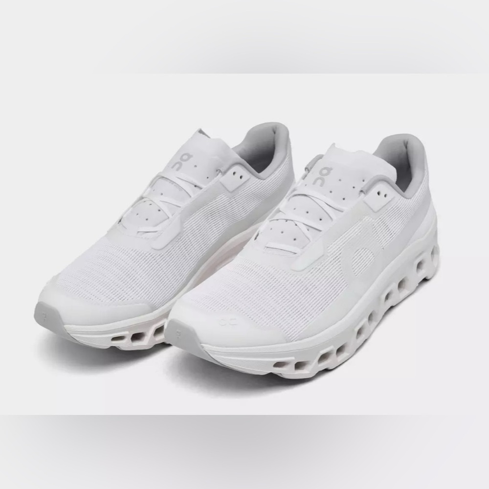 On Running Cloudmonster Void White Sneakers NIB Women’s Size 8